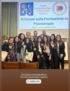 XI Forum sulla formazione in Psicoterapia Cognitiva 2